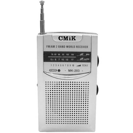 Radio miniaturowe dwuzakresowe FM/AM CMiK MK-203