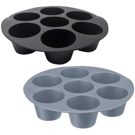 Wkład silikonowy do frytkownicy forma na muffinki okrągły 20cm ET6169