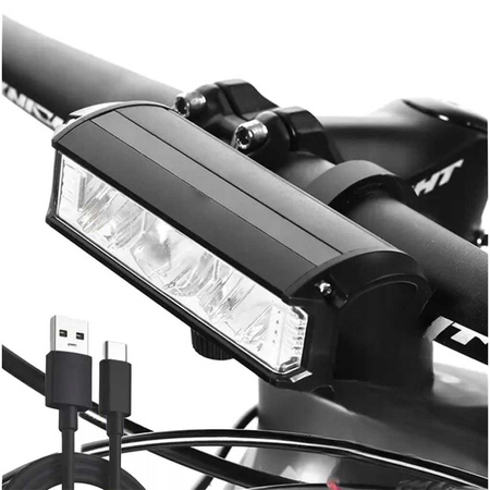 Lampa rowerowa przednia panelowa 3 LED HH5936