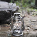 Lampa naftowa 24cm srebrna PT2959