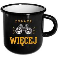 Kubek biwakowy Zobacz Więcej czarny 400ml DE4881