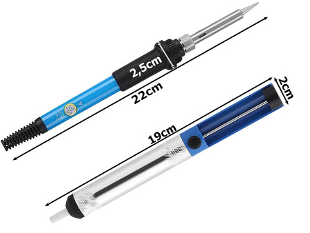 Lutownica z regulacją temperatury zestaw lutowniczy 60W VG6928