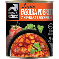 Fasolka po bretońsku Męska Rzecz 830g 10.2024