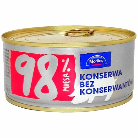 Konserwa bez konserwantów Morliny 300g 05.2025