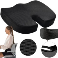 Poduszka na fotel krzesło czarna BlackSit ST4013