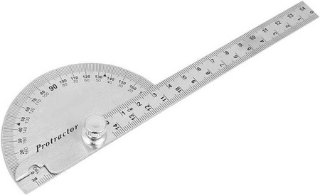 Kątomierz nastawny stalowy nierdzewny protractor ET3151