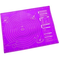 Stolnica silikonowa mata różowa AT7378