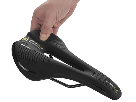 Siodełko rowerowe wąskie żelowe Dynamic VG6186