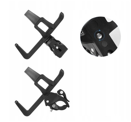 Uchwyt na bidon na kierownicę roweru wózka IT4901