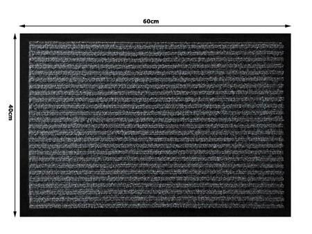 Wycieraczka gumowa pod drzwi 40x60cm VG6679