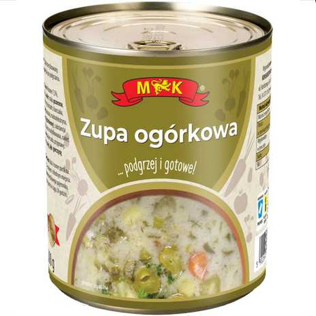 Zupa ogórkowa w puszce MK 800g 05.2027