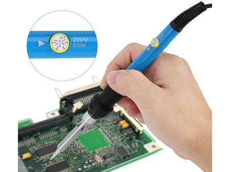 Lutownica z regulacją temperatury zestaw lutowniczy 60W VG6928