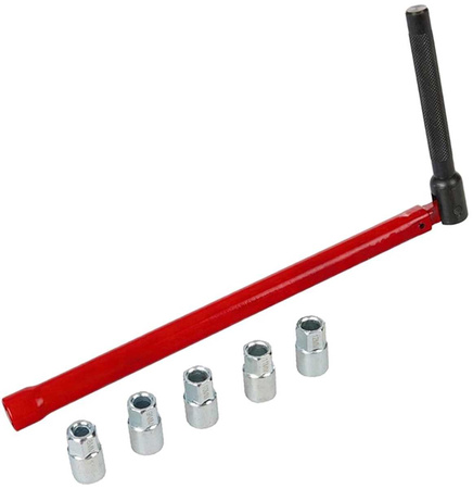 Klucz łamany do baterii kuchennej łazienkowej hydrauliczny 5 głowic AT0020