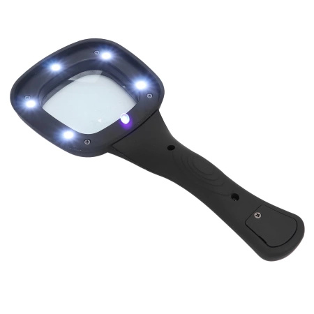 Lupa podświetlana x3 UV TH-600558