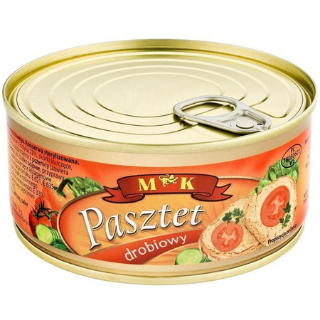 Pasztet drobiowy MK 300g 01.2027