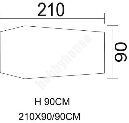 Namiot tunelowy 1-osobowy flecktarn MFH 32153V