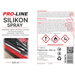  Silikonowy olej spray do uszczelek PRO-LINE 500ml 1010676