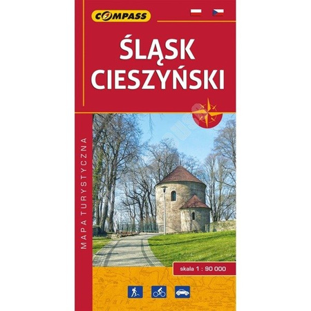 Mapa turystyczna Śląsk Cieszyński Compass CS6727