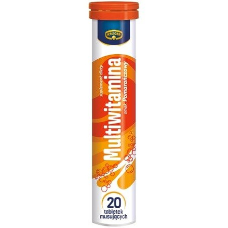 Multiwitamina tabletki musujące Kruger 90g 05.2024