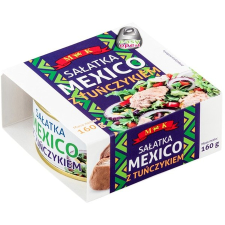 Sałatka meksykańska z tuńczykiem MK 160g 01.2024